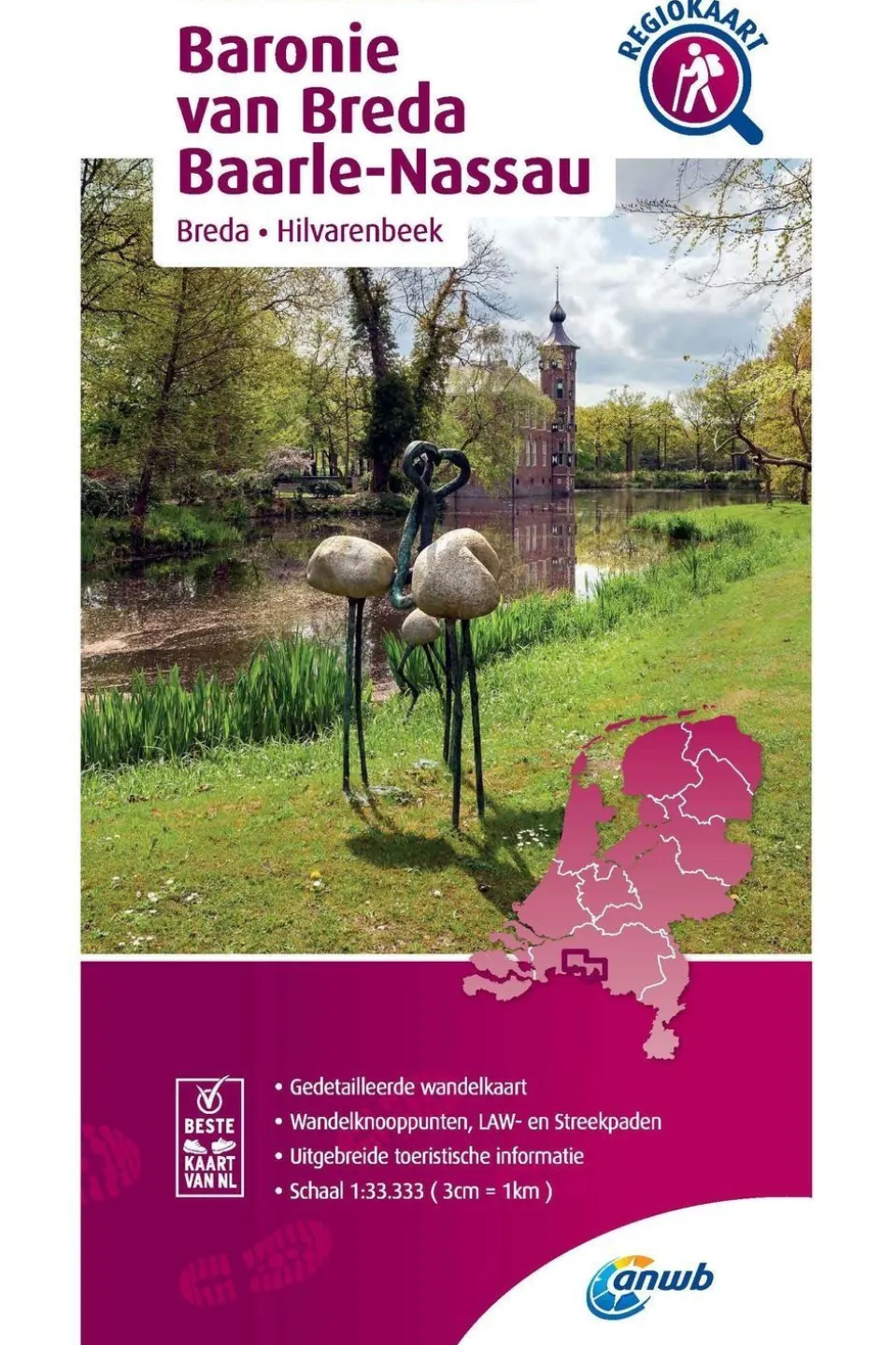 Baronie van Breda, Baarle-Nassau wandelregiokaart