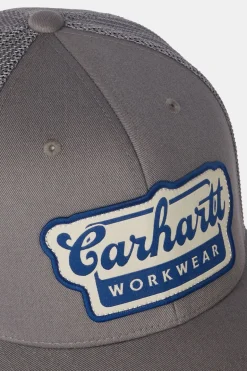 Casquette Rugged Flex™ Twill Mesh-Back Script Patch Cap