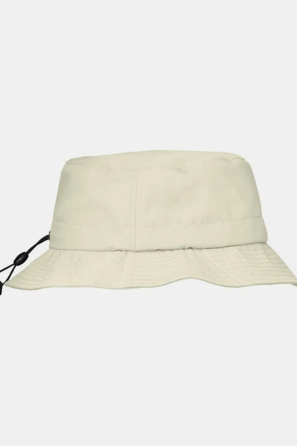 Chapeau à bord moyen pour protéger visage, nuque et oreilles. Ajustable grâce à un cordon élastique pour un maintien optimal.