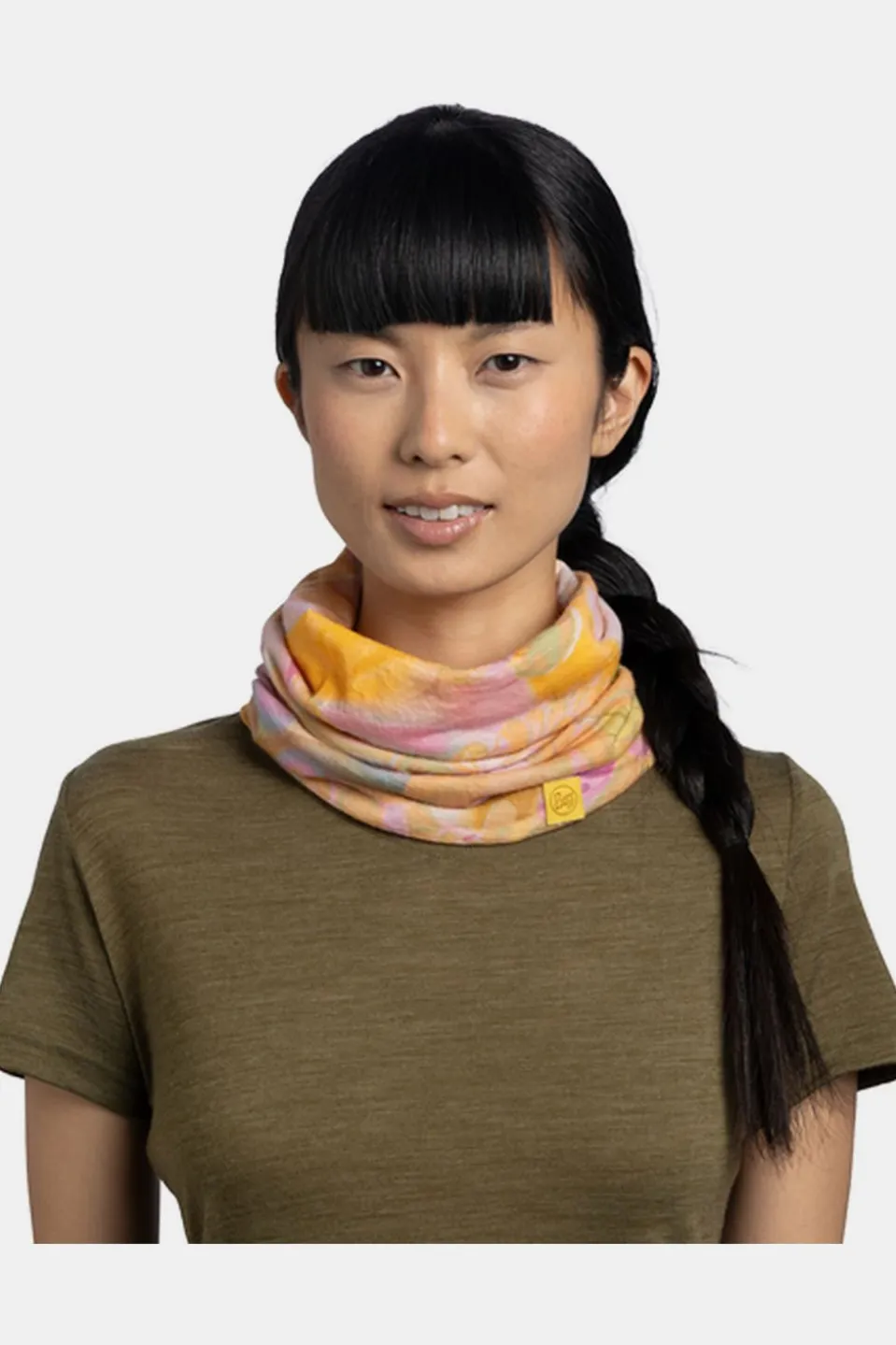 Écharpe Merino Lightweight Prints Esmerald Multi
