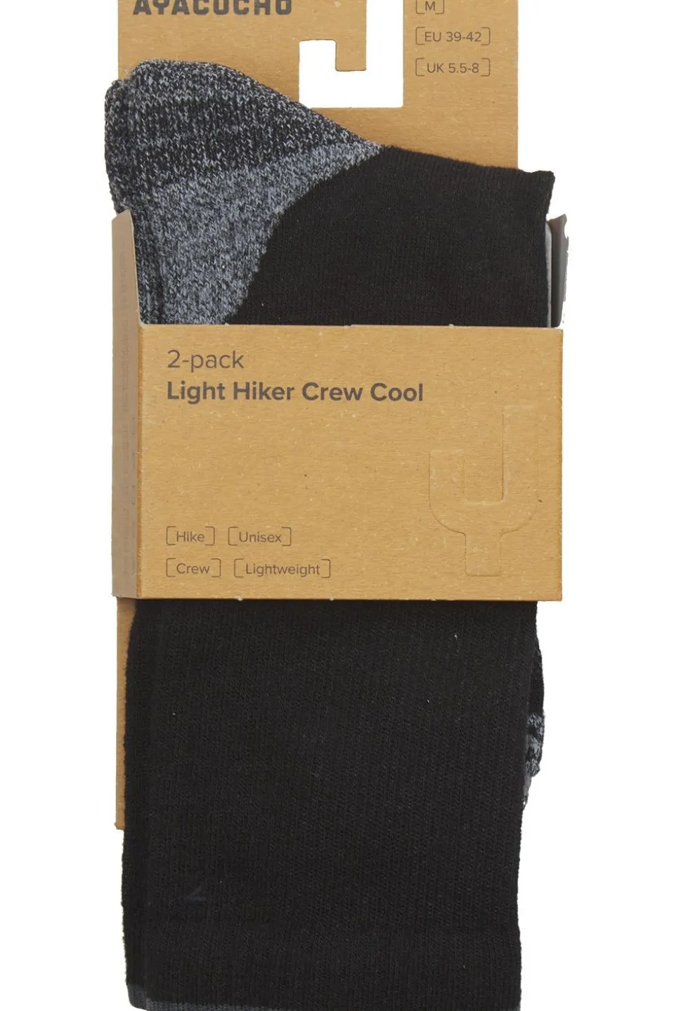 Chaussettes De Randonnée Light Hiker Crew Cool 2-Pack