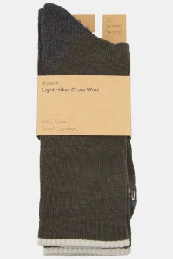 Chaussettes De Randonnée Light Hiker Crew Wool 2-Pack