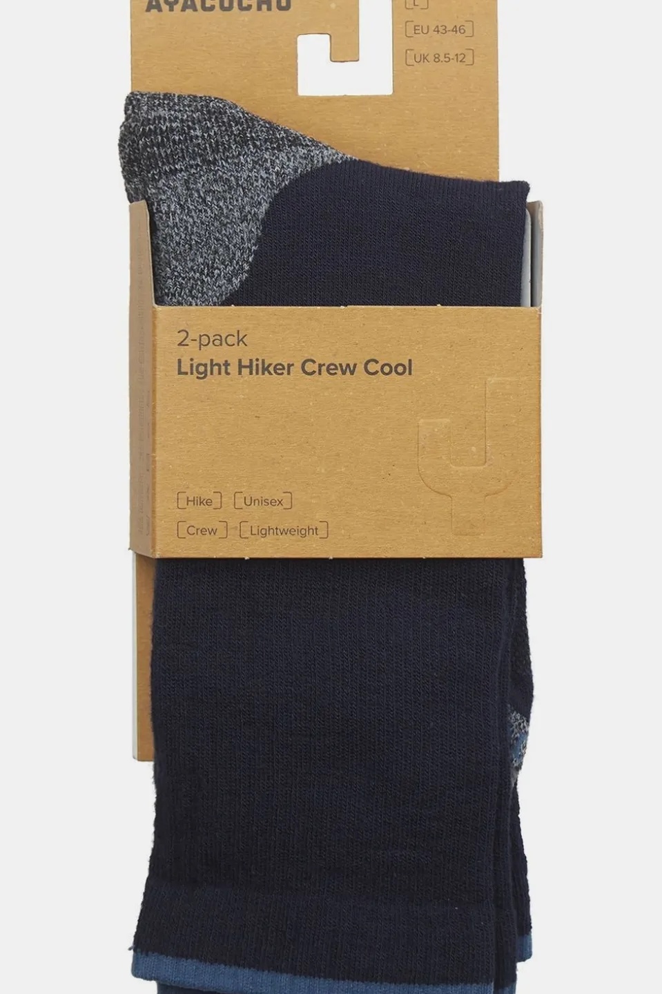 Chaussettes De Randonnée Light Hiker Crew Cool 2-Pack