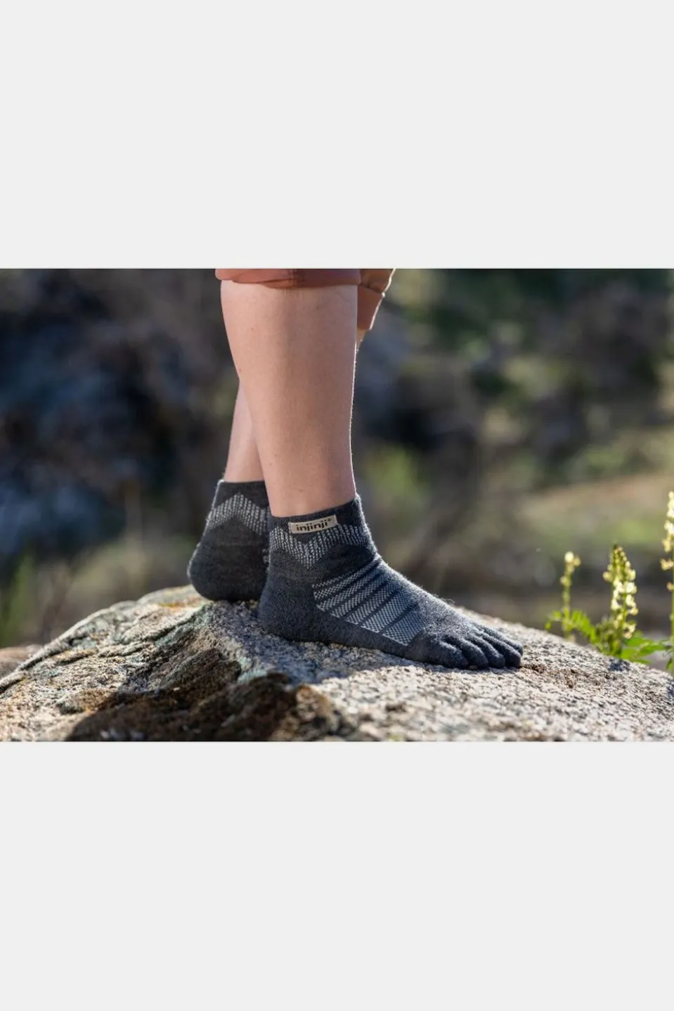 Chaussettes De Randonnée Outdoor Midweight Mini-Crew Wool