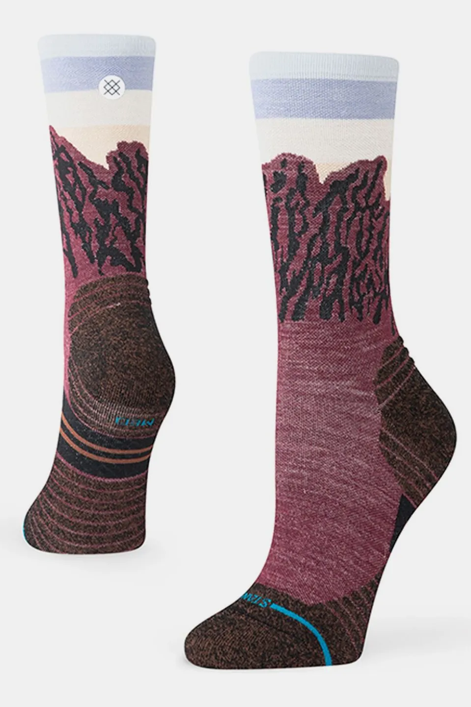 Chaussettes De Randonnée The Ridge Light Wool Crew