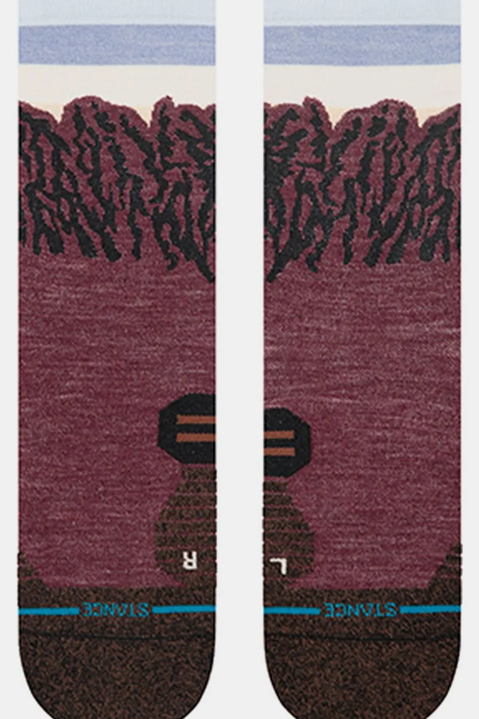 Chaussettes De Randonnée The Ridge Light Wool Crew
