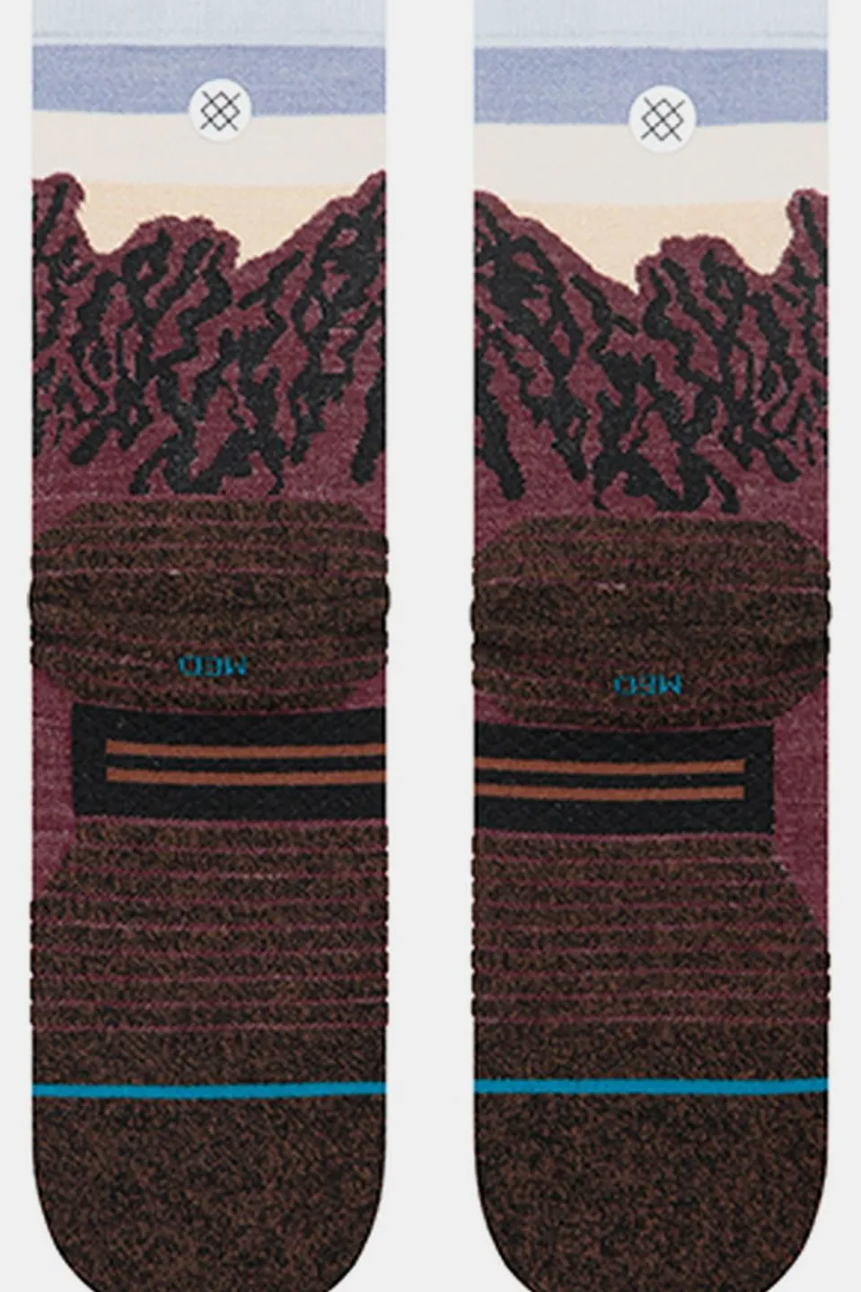 Chaussettes De Randonnée The Ridge Light Wool Crew