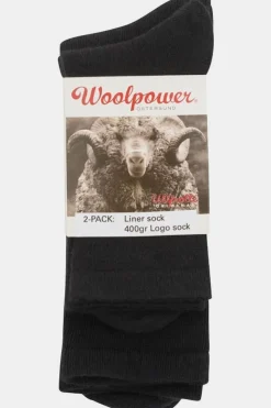 Chaussettes 2-Pack Sock Liner And Logo 400