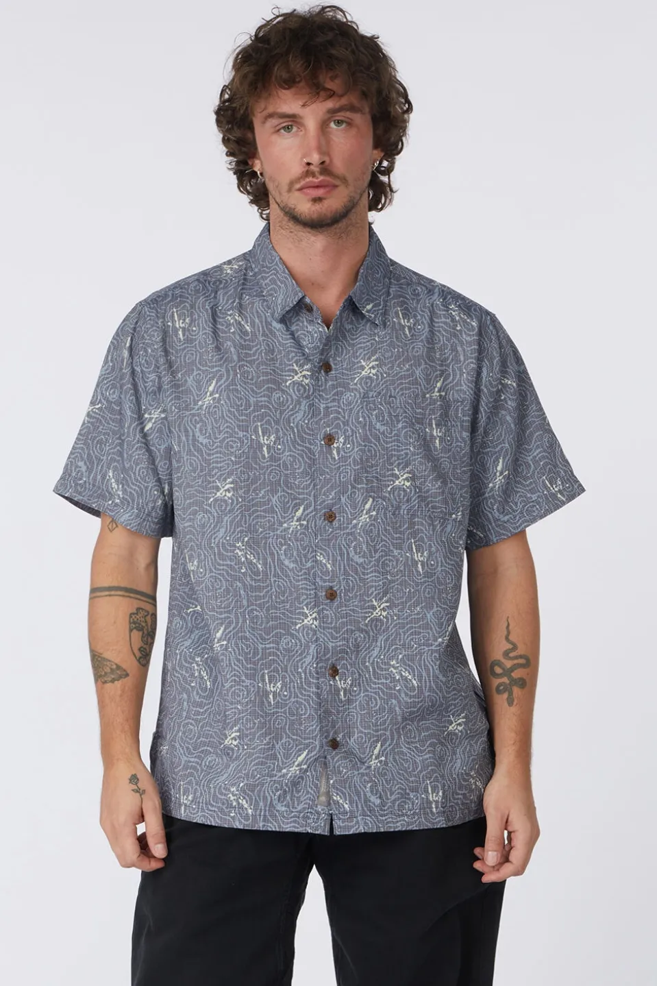 Chemise Camino Pucker S/S
