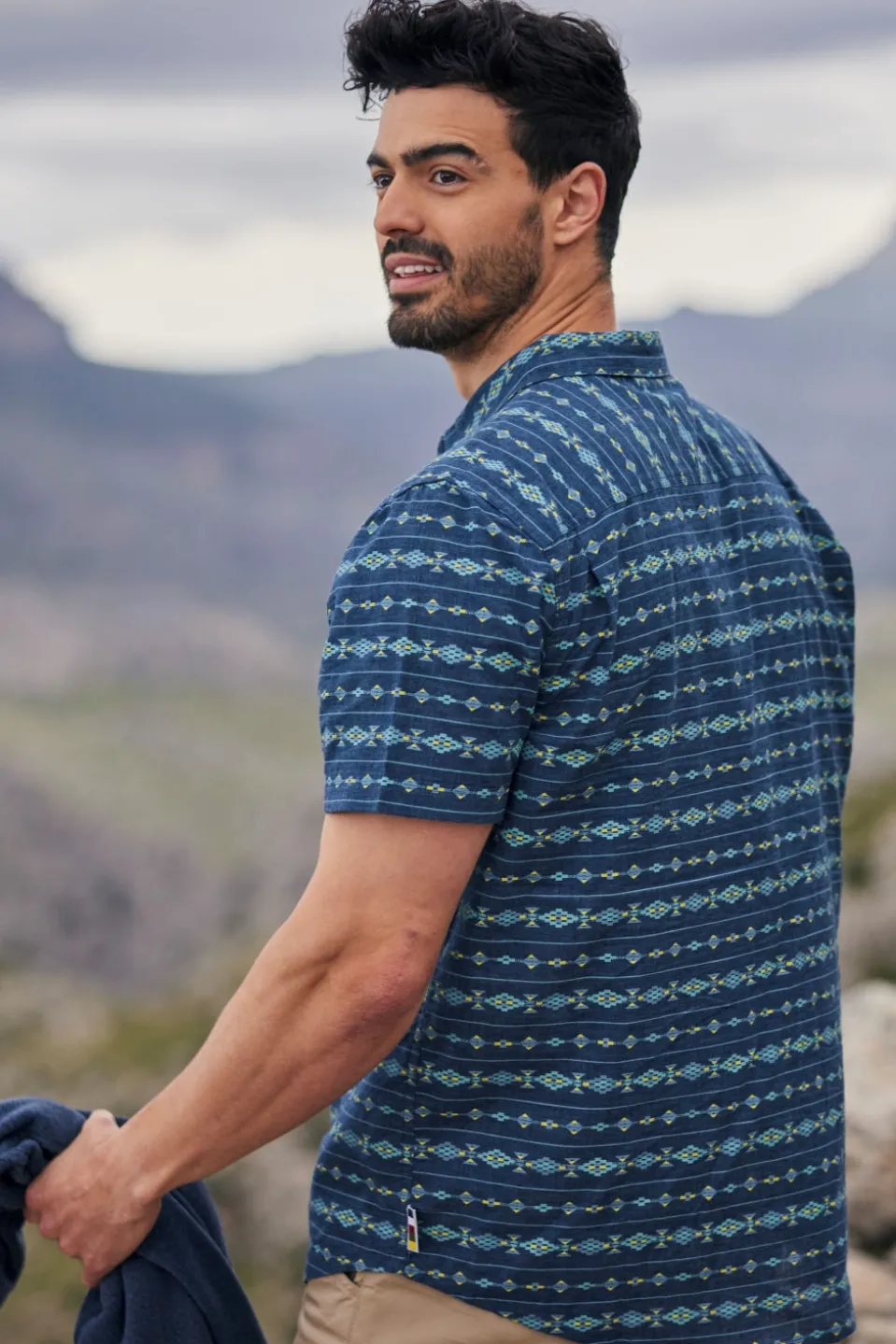 Chemise Bagmati Stripe Ss Shirt