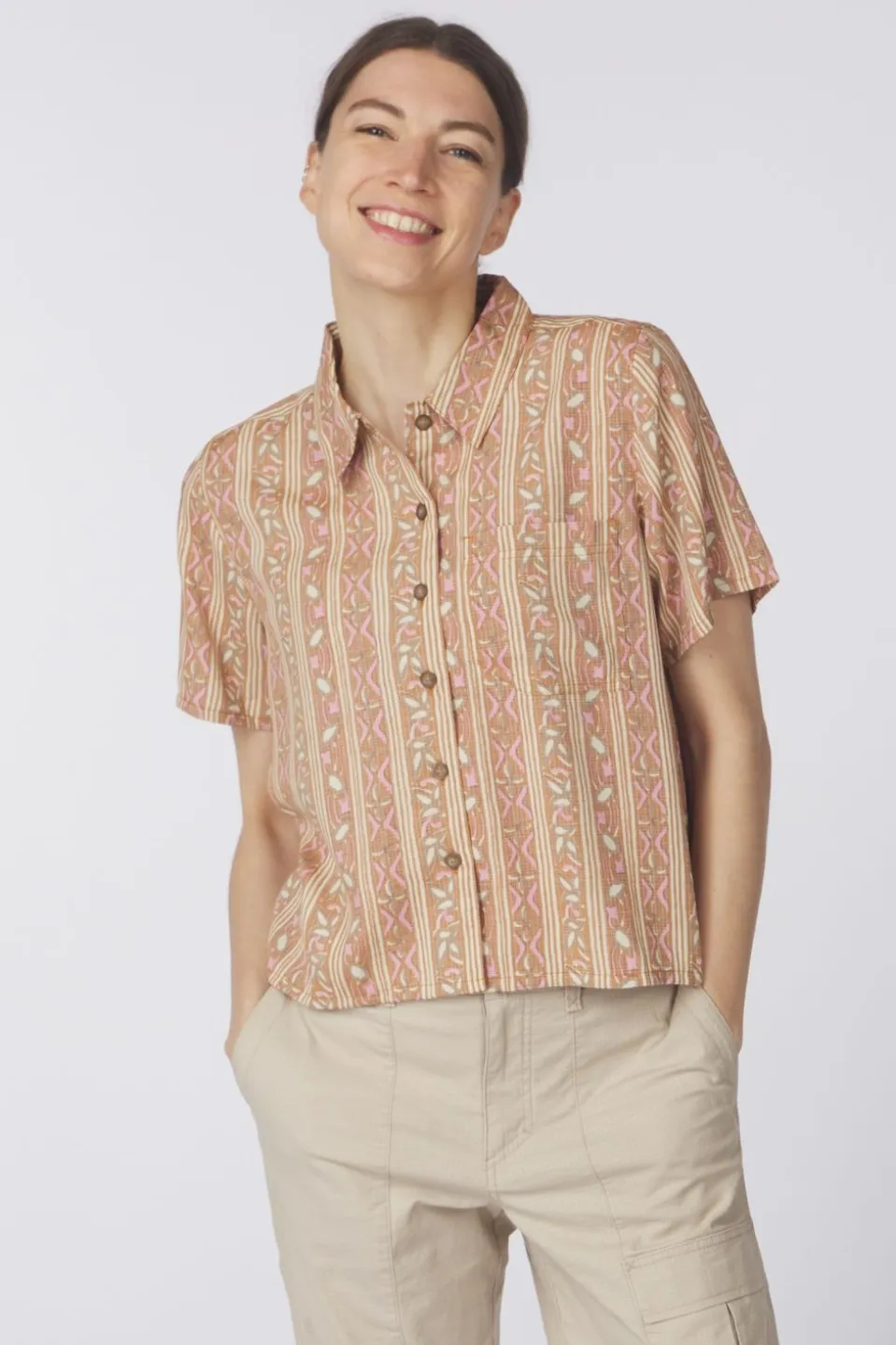 Chemise Camino Pucker S/S
