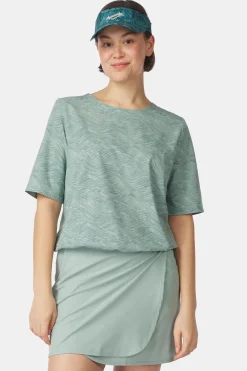 Chemise City Travel Top Ss II W