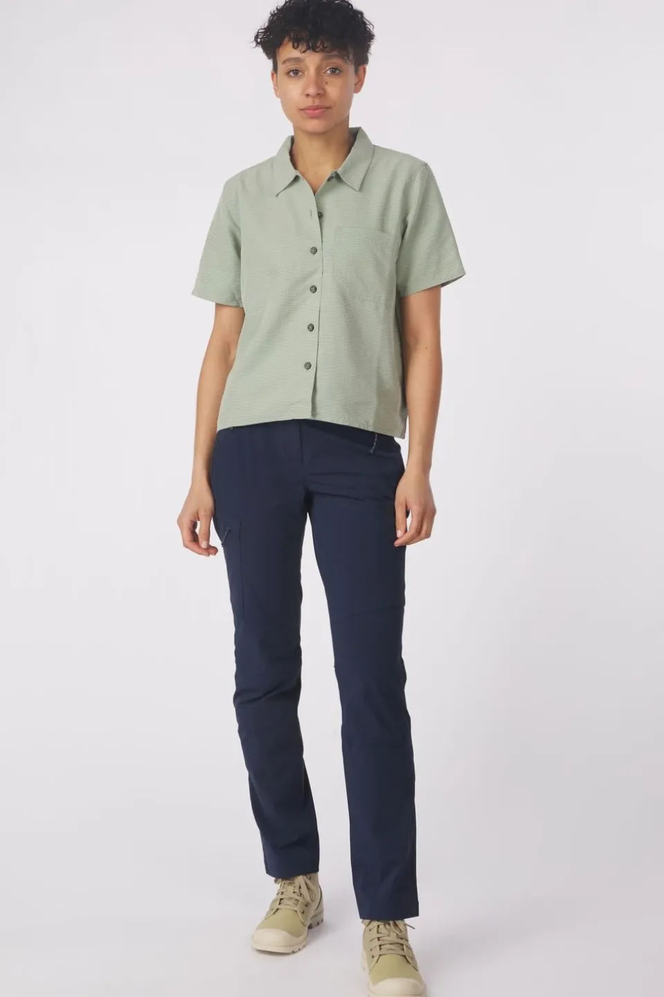Chemise Desert Pucker S/S