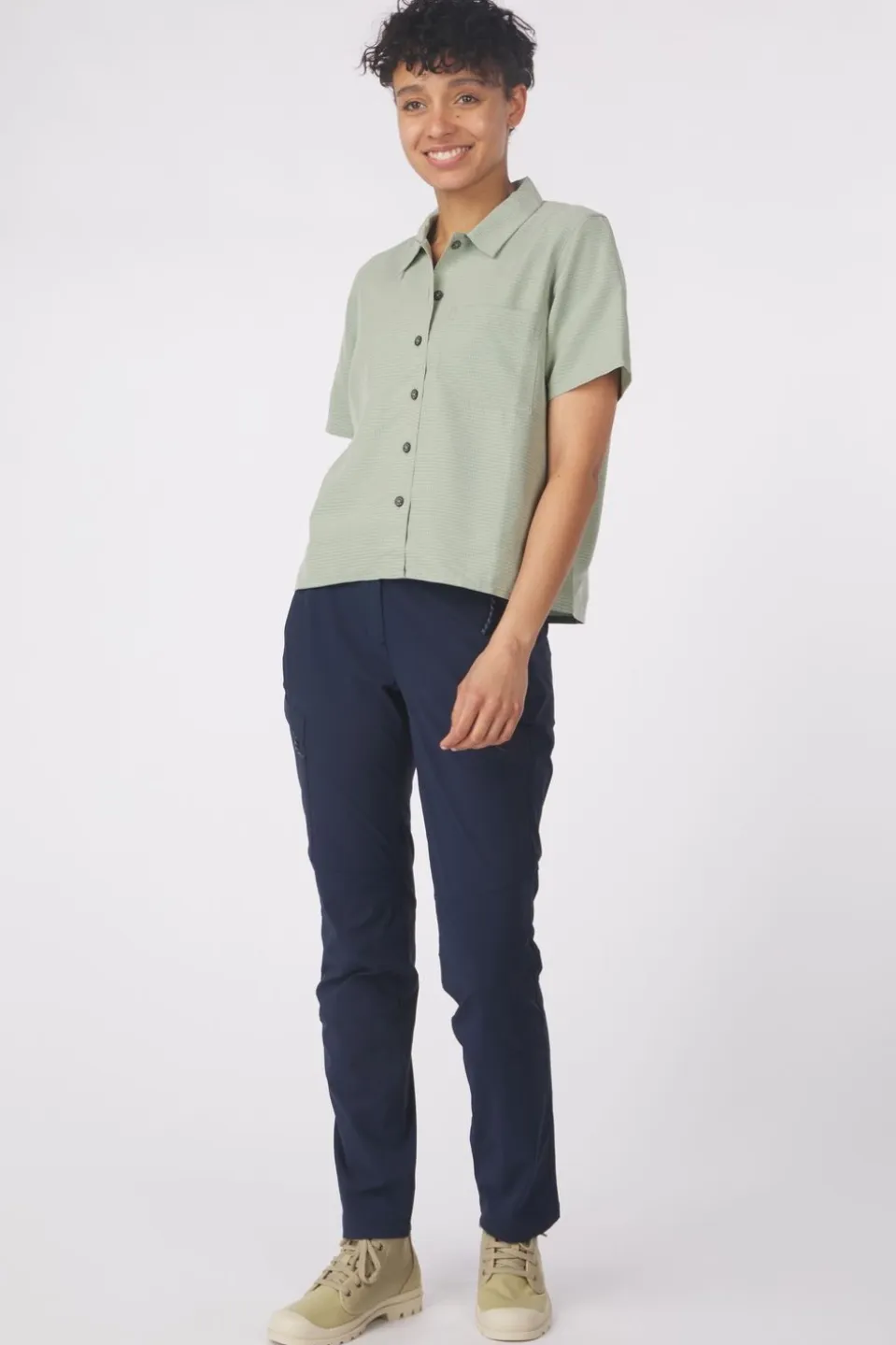 Chemise Desert Pucker S/S