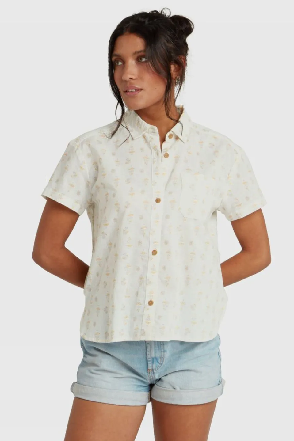 Chemise Jaya Camp Ss Shirt