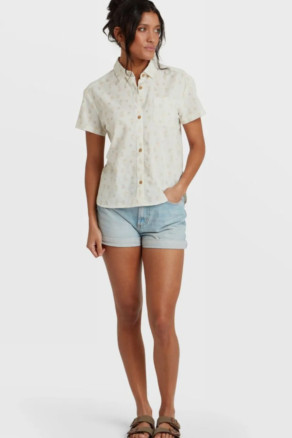 Chemise Jaya Camp Ss Shirt