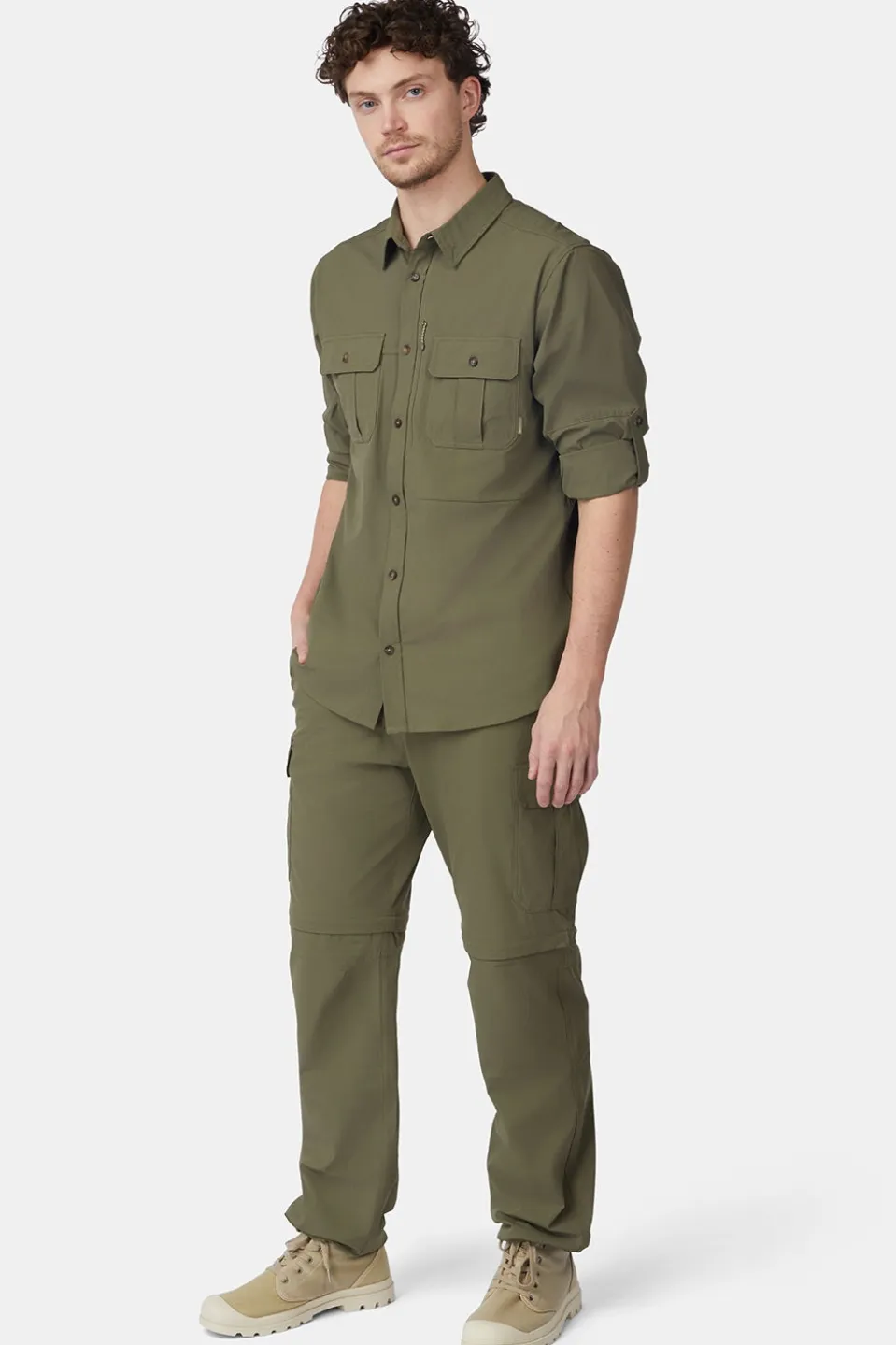 Chemise Jungle Travel Shirt Ls Ii M