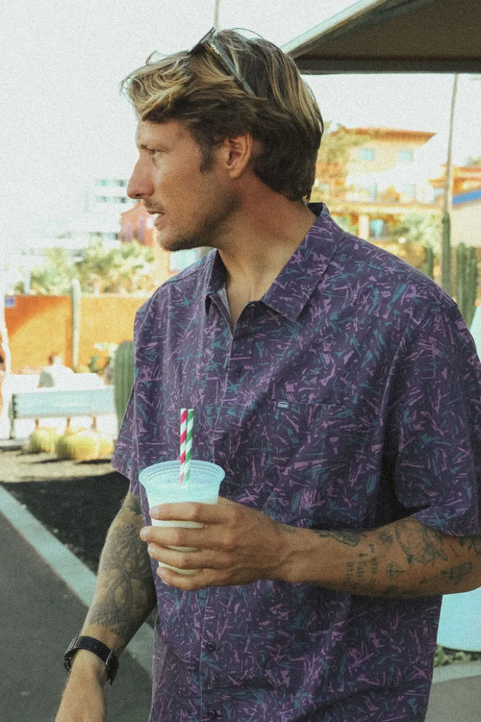 Chemise Outblast Printed