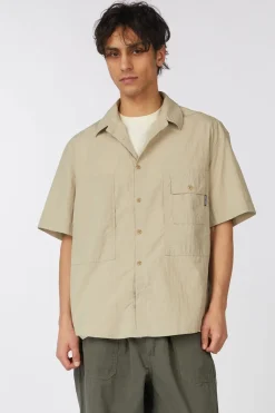 Chemise Pocket Utility Half Shirt