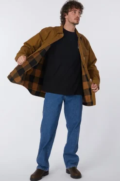 Chemise Rugged Flex™ Relaxed Fit Canvas Fleece-Lined Shirt