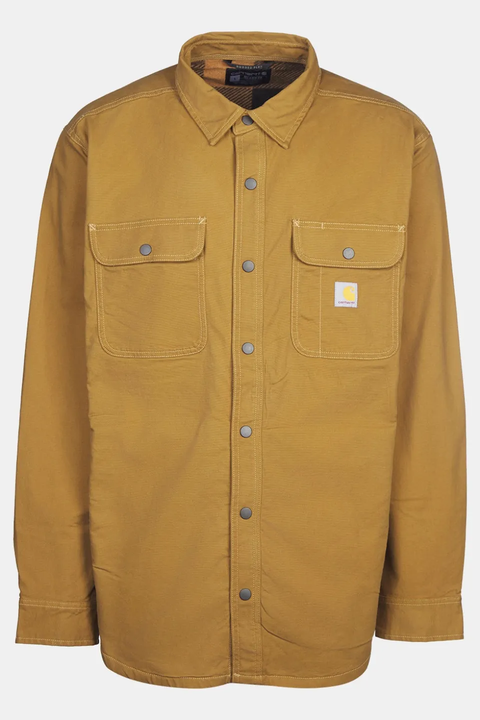 Chemise Rugged Flex™ Relaxed Fit Canvas Fleece-Lined Shirt