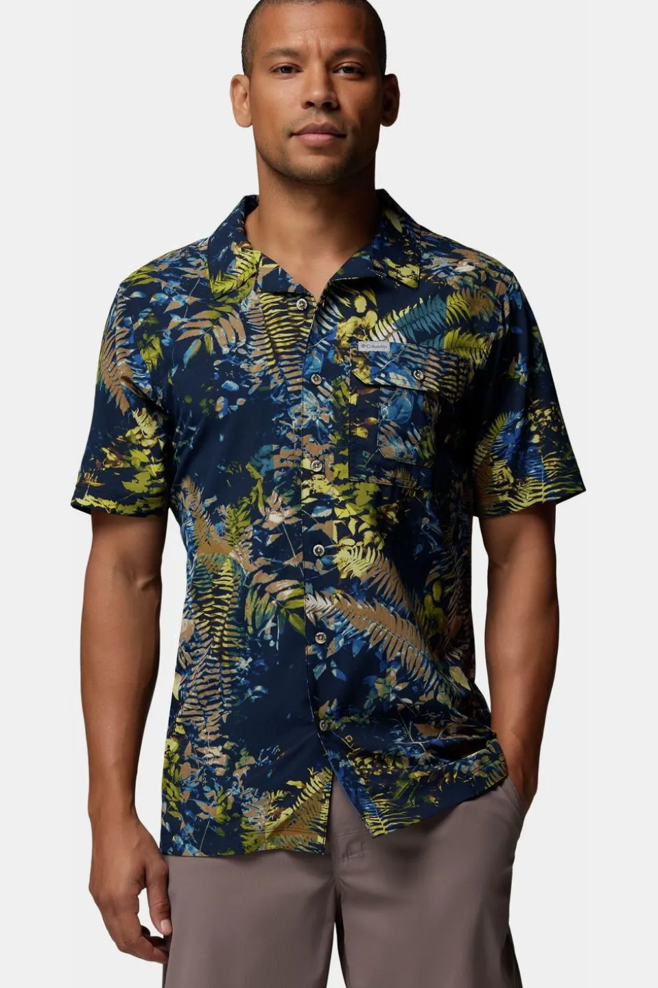 Chemise Tech Trail™ Utility Printed Woven Ss