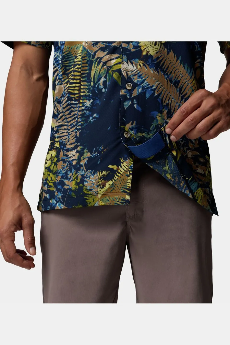 Chemise Tech Trail™ Utility Printed Woven Ss