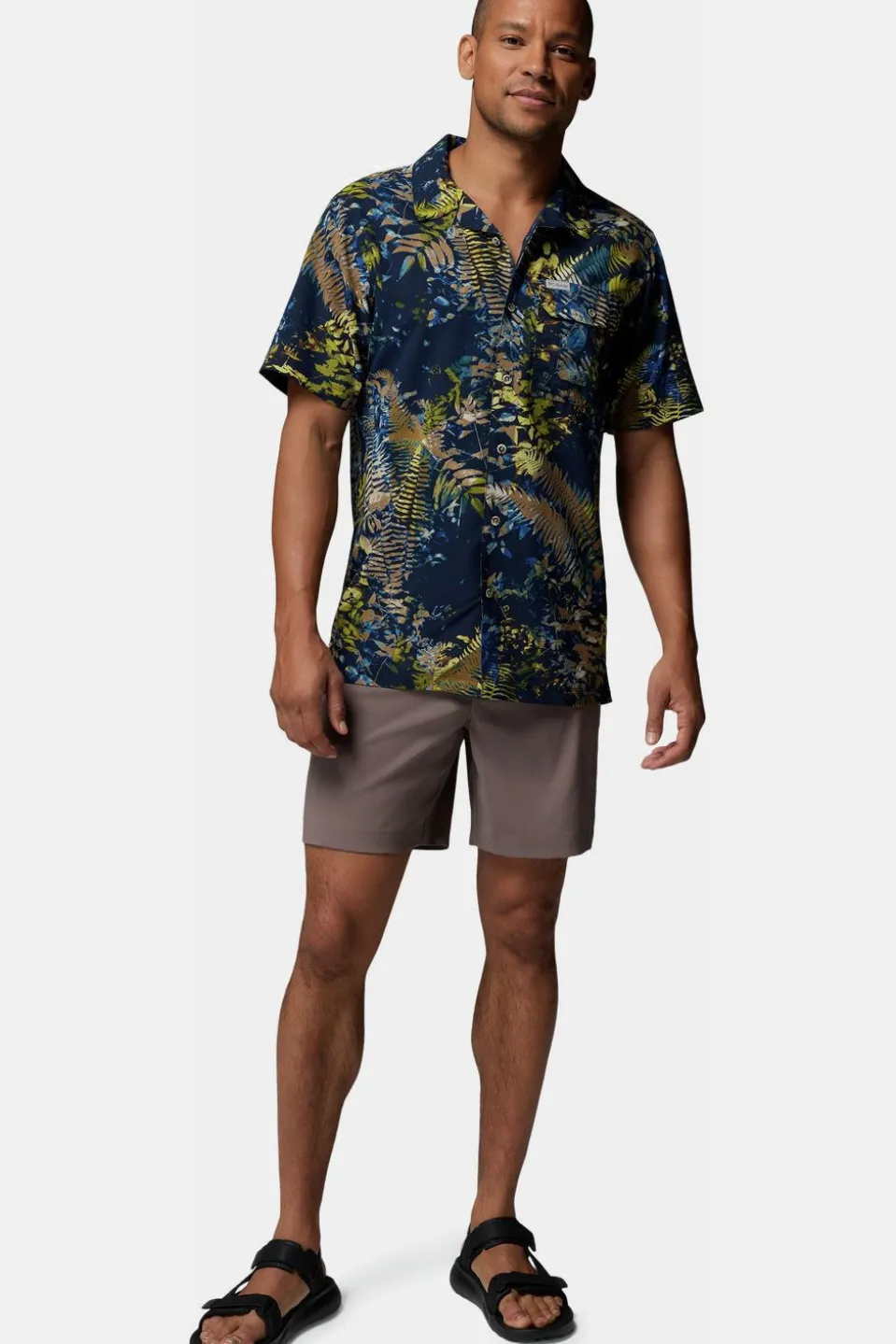 Chemise Tech Trail™ Utility Printed Woven Ss