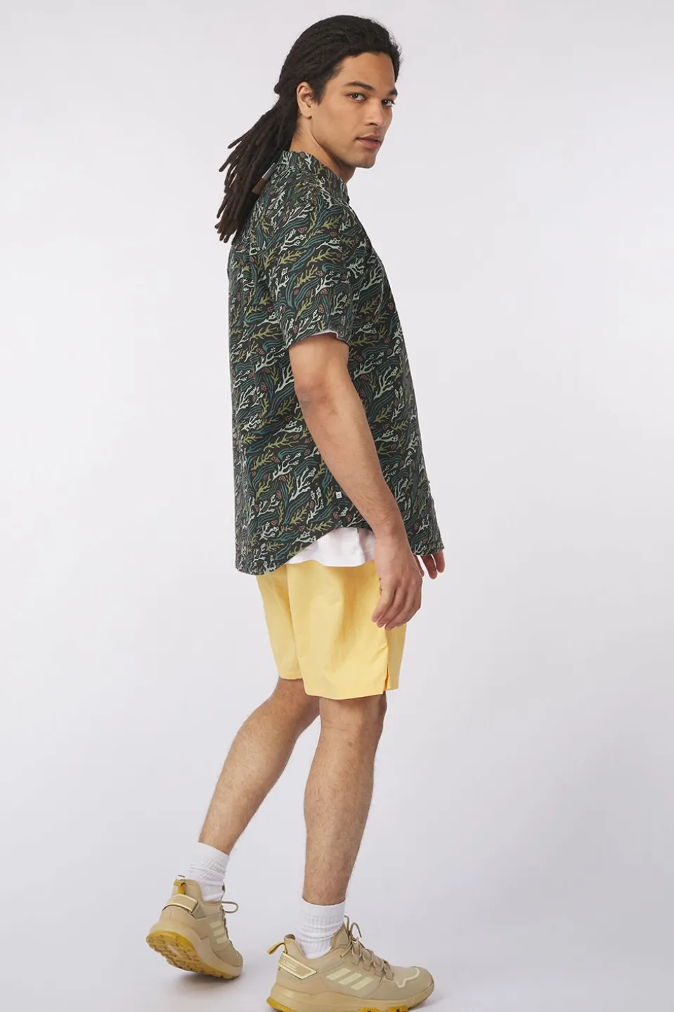 Chemise Way Ripstop Printed Short Sleeve