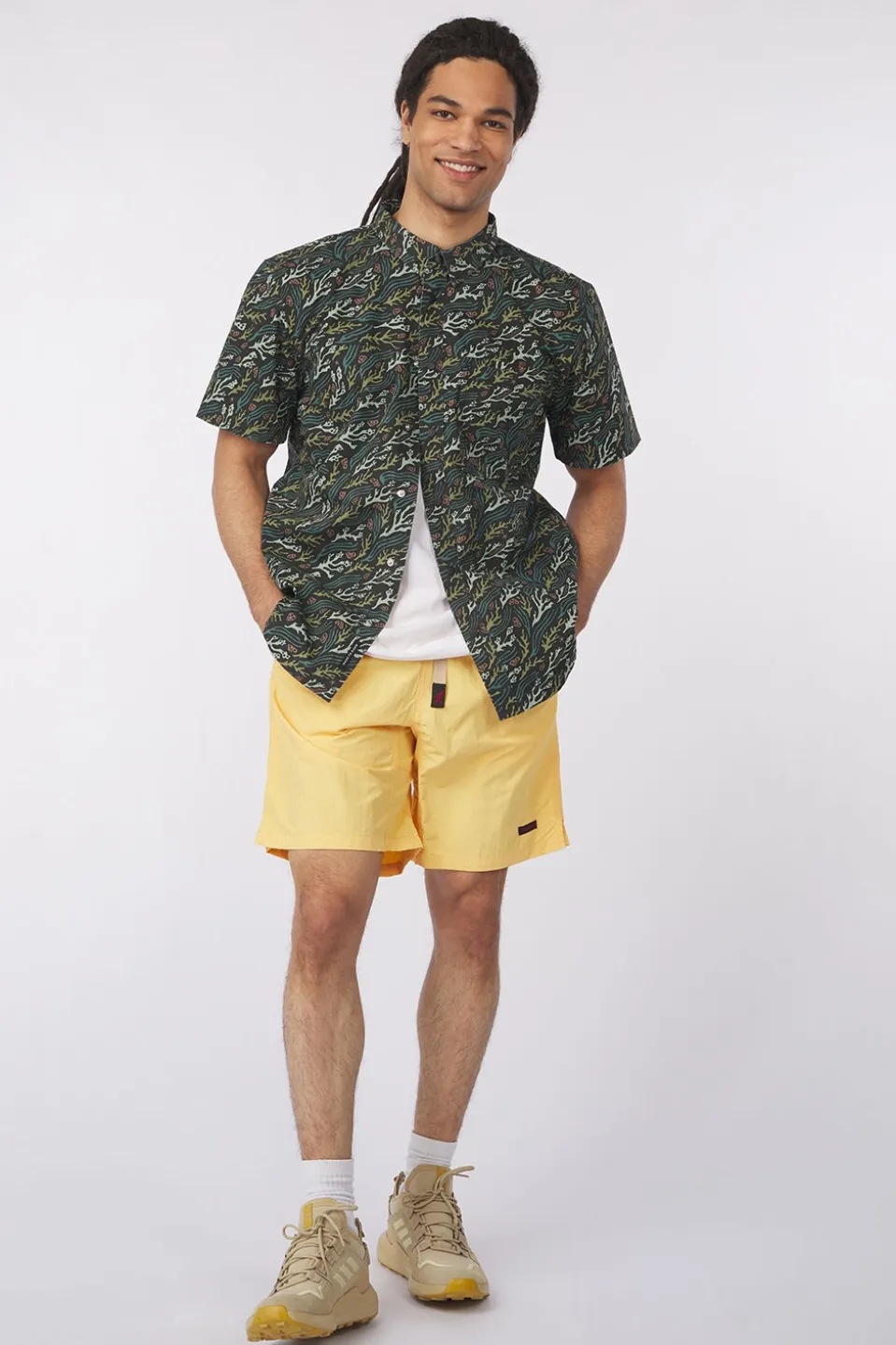 Chemise Way Ripstop Printed Short Sleeve