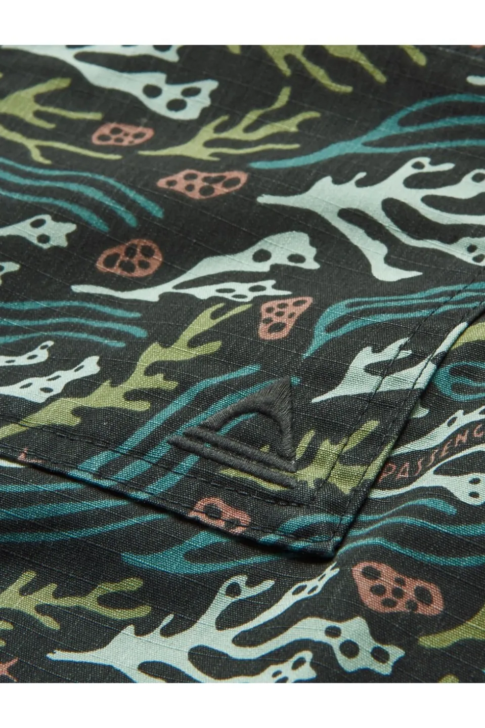 Chemise Way Ripstop Printed Short Sleeve