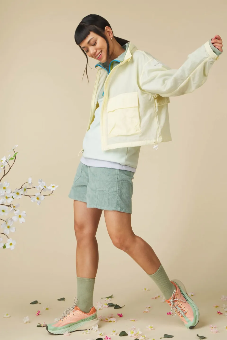 Coupe-Vent Paracutie™ Cropped Cargo Windbreaker