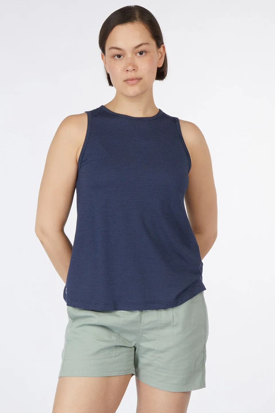 Débardeur Women'S Active Mesh High Neck Tank