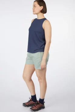 Débardeur Women'S Active Mesh High Neck Tank
