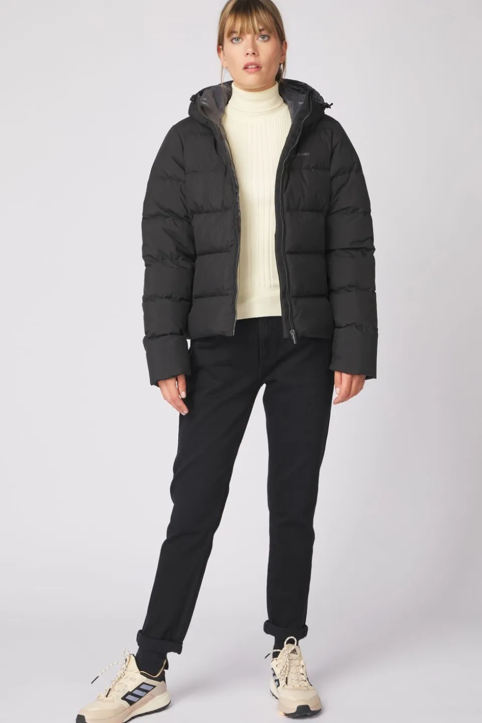 Doudoune Aarhus Recycled Cropped Hoodie W