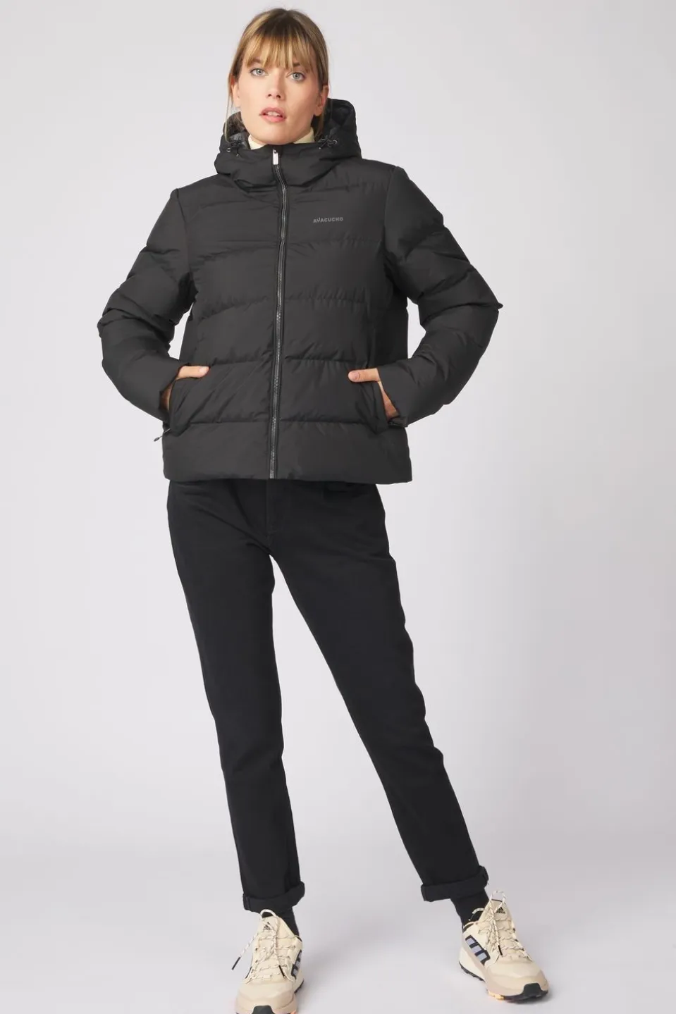 Doudoune Aarhus Recycled Cropped Hoodie W
