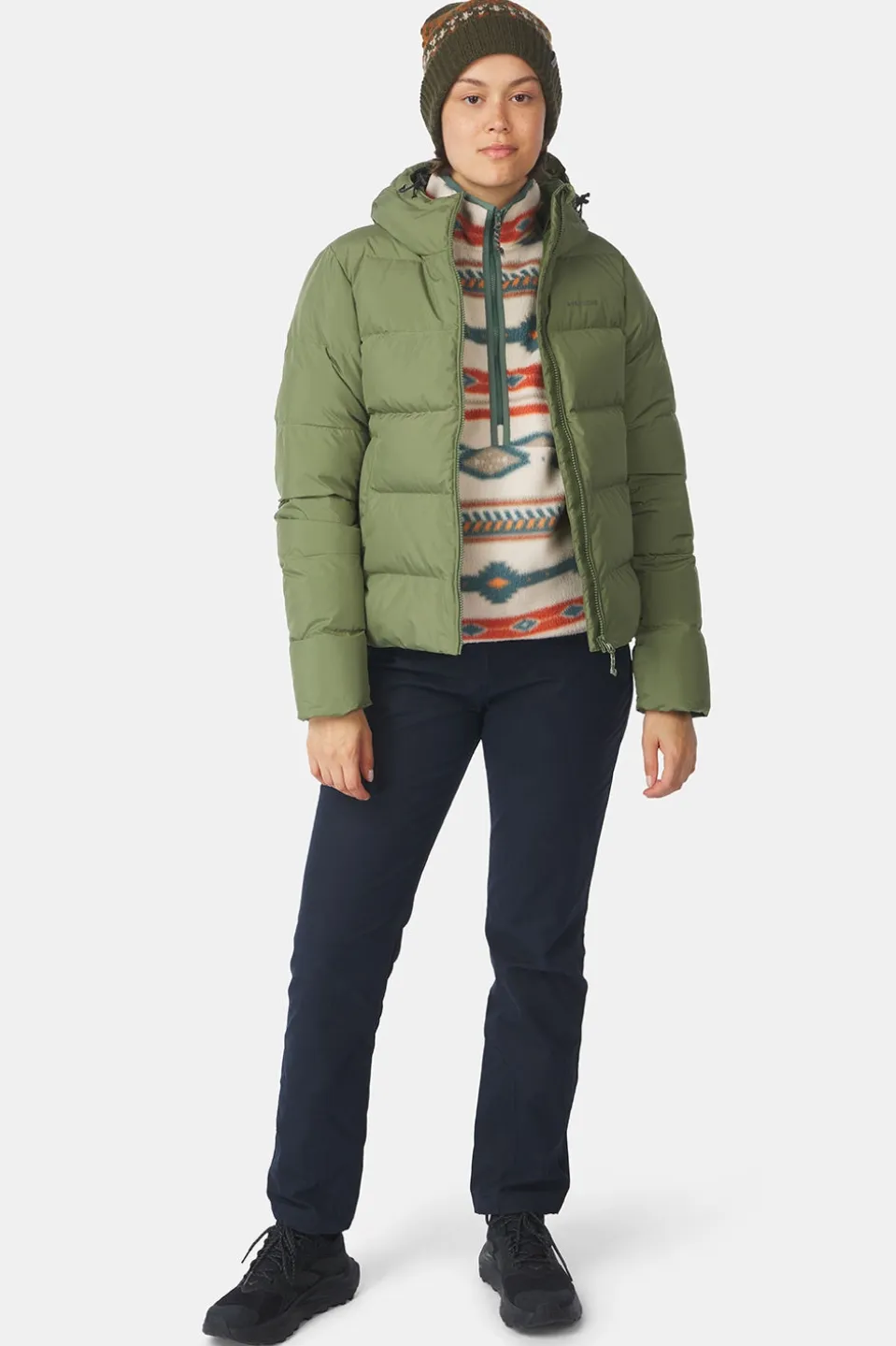 Doudoune Aarhus Recycled Cropped Hoodie W