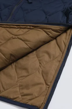 Doudoune Military W-Zip V Neck Down