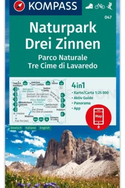 Drei Zinnen NP 047 GPS kompass D/I/E +AG