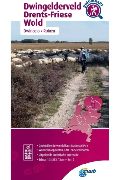 Dwingelderveld, Drents-Friese Wold wandelregiokaart
