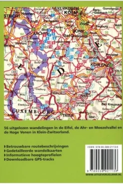 Eifel wandelgids 56 wandelingen met GPS