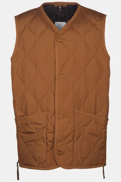 Gilet Military V-Neck Button Down Vest
