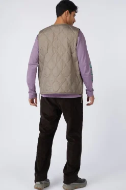 Gilet Military W-Zip V Neck Down Vest