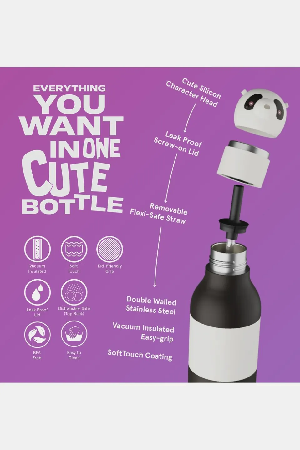 Gourde Besties 460Ml Isolated