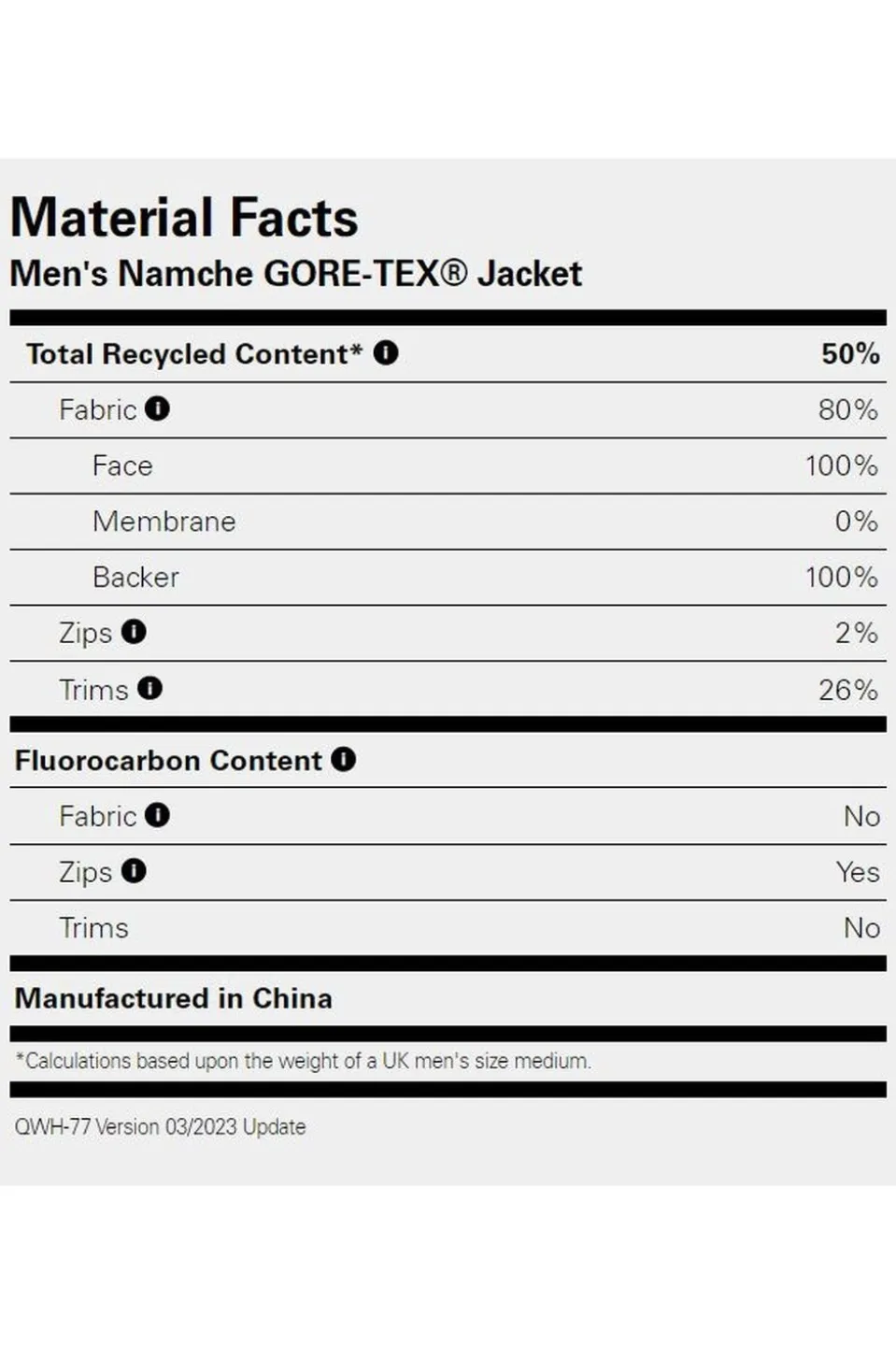 Namche Gore-Tex