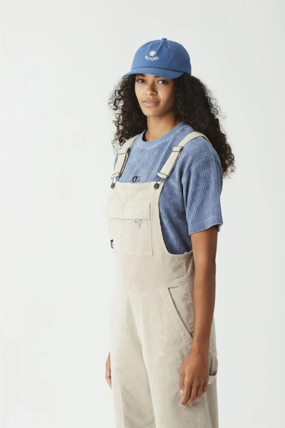 Pantalon Bibee Cord Overalls