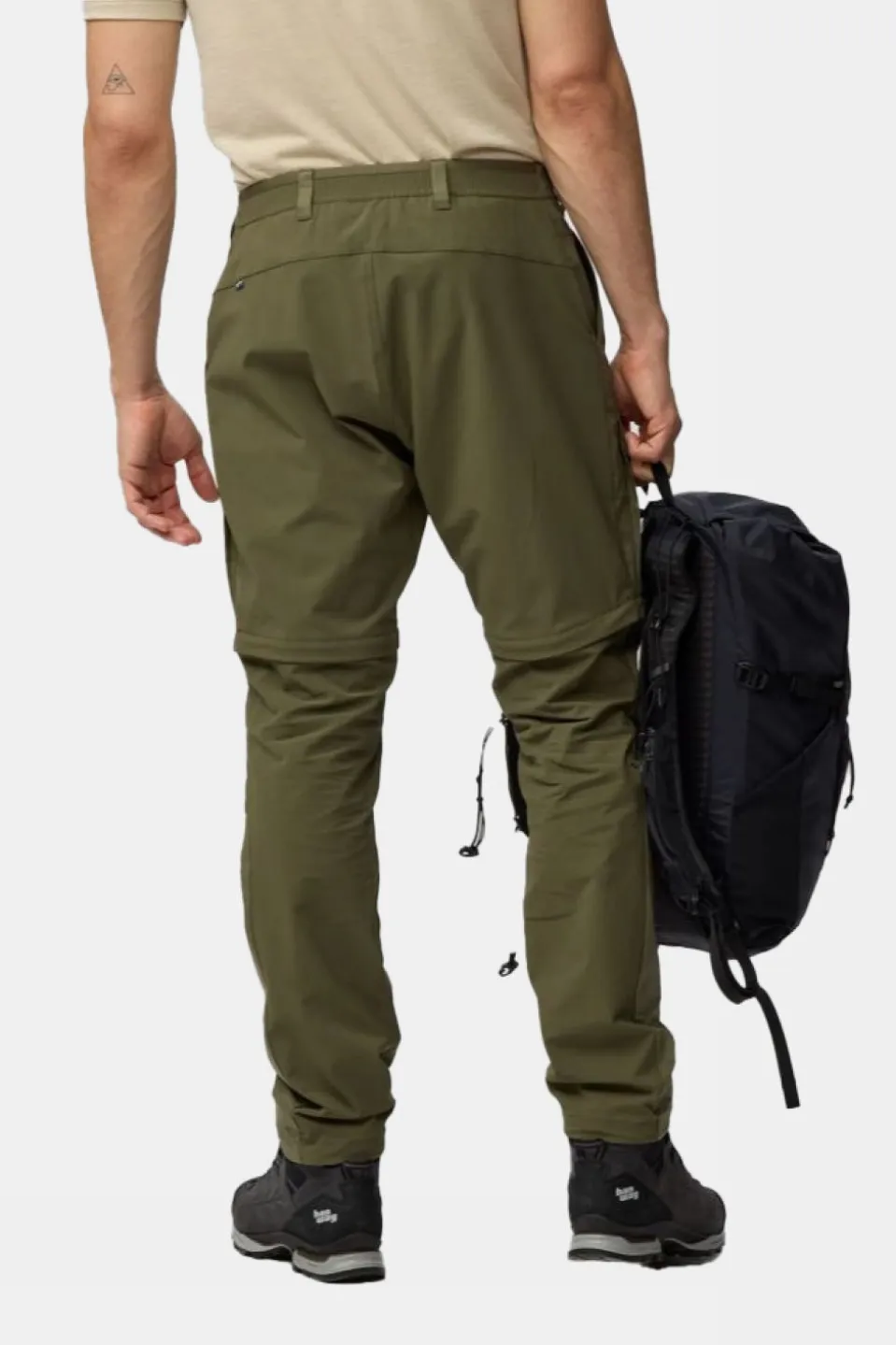 Pantalon Modulable Abisko Hybrid Trail Trs Zip-Off M