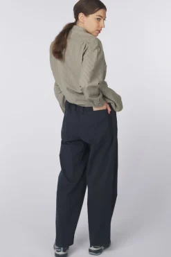 Pantalon One Tuck Wide Fatigue Pants