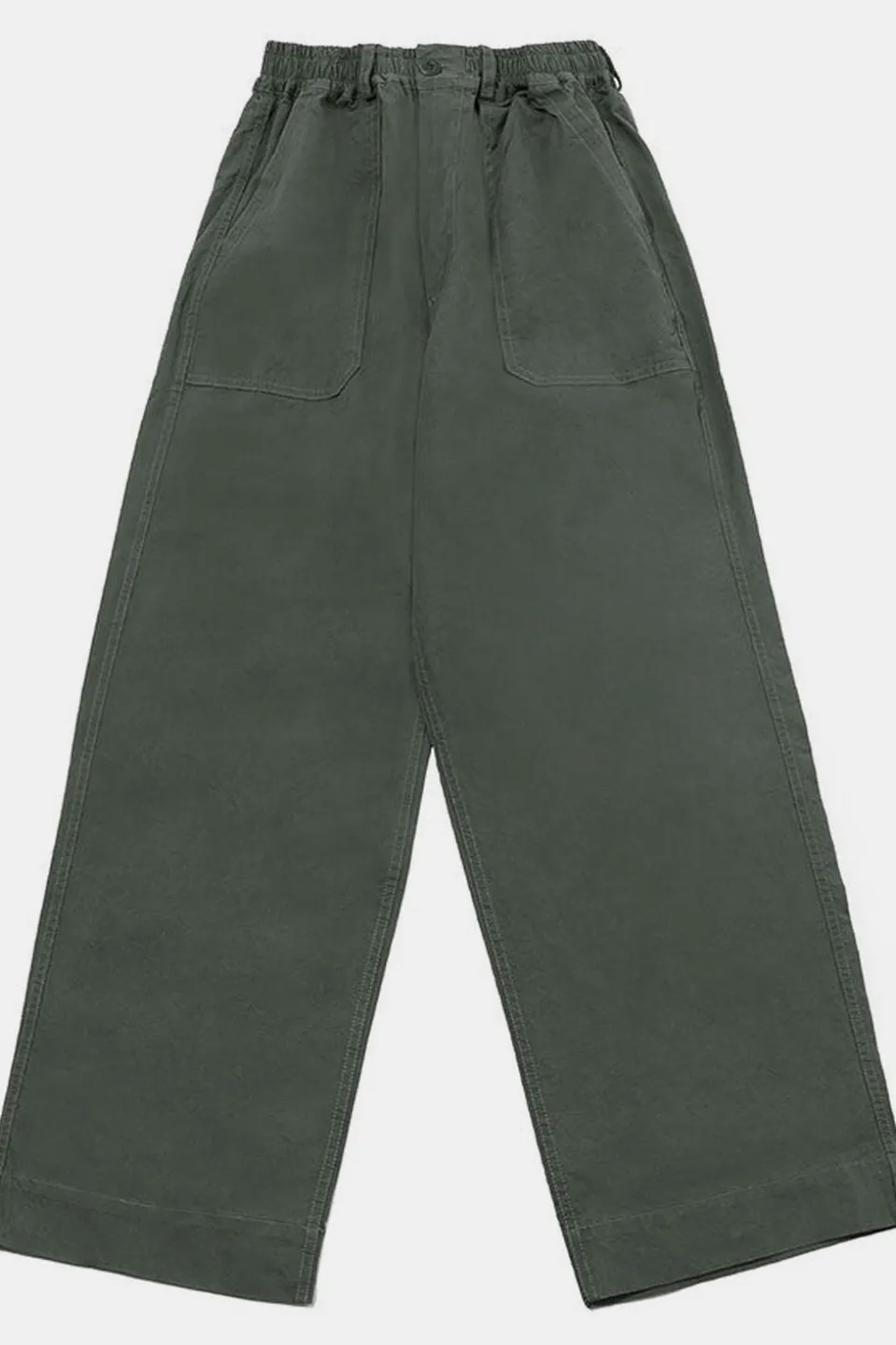 Pantalon One Tuck Wide Fatigue Pants