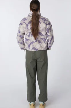 Pantalon One Tuck Wide Fatigue Pants